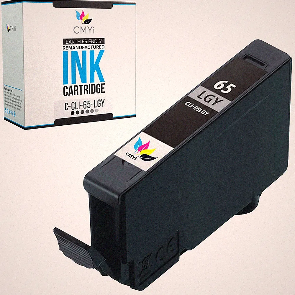 1PK Compatible CLI-65 Light Gray Ink Cartridge for Canon PIXMA PRO-200 Printer