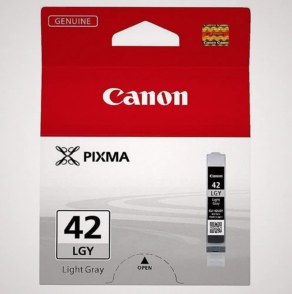 Canon Light Gray Ink Cartridge for Inkjet Printers ChromaLife 100 Standard Yield
