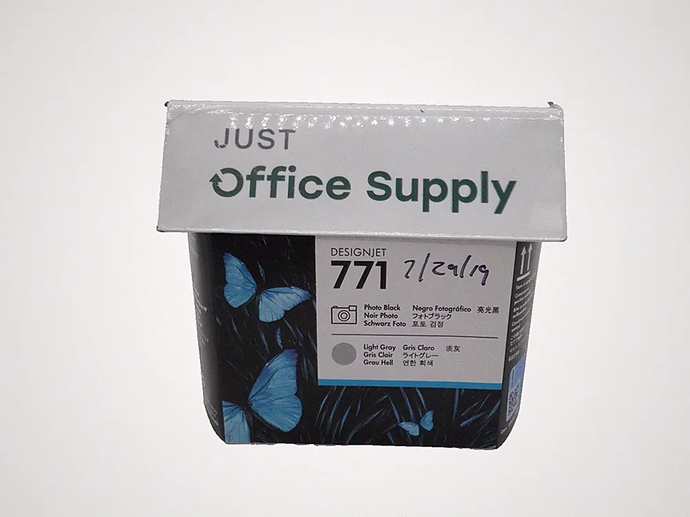 Genuine HP 771 Photo Black/Light Gray CE020A Printhead Ink Cartridge F Shipping