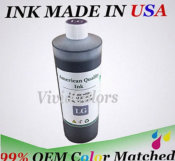 Pint Light Gray refill ink HP 70 ink Designjet Z2100 70